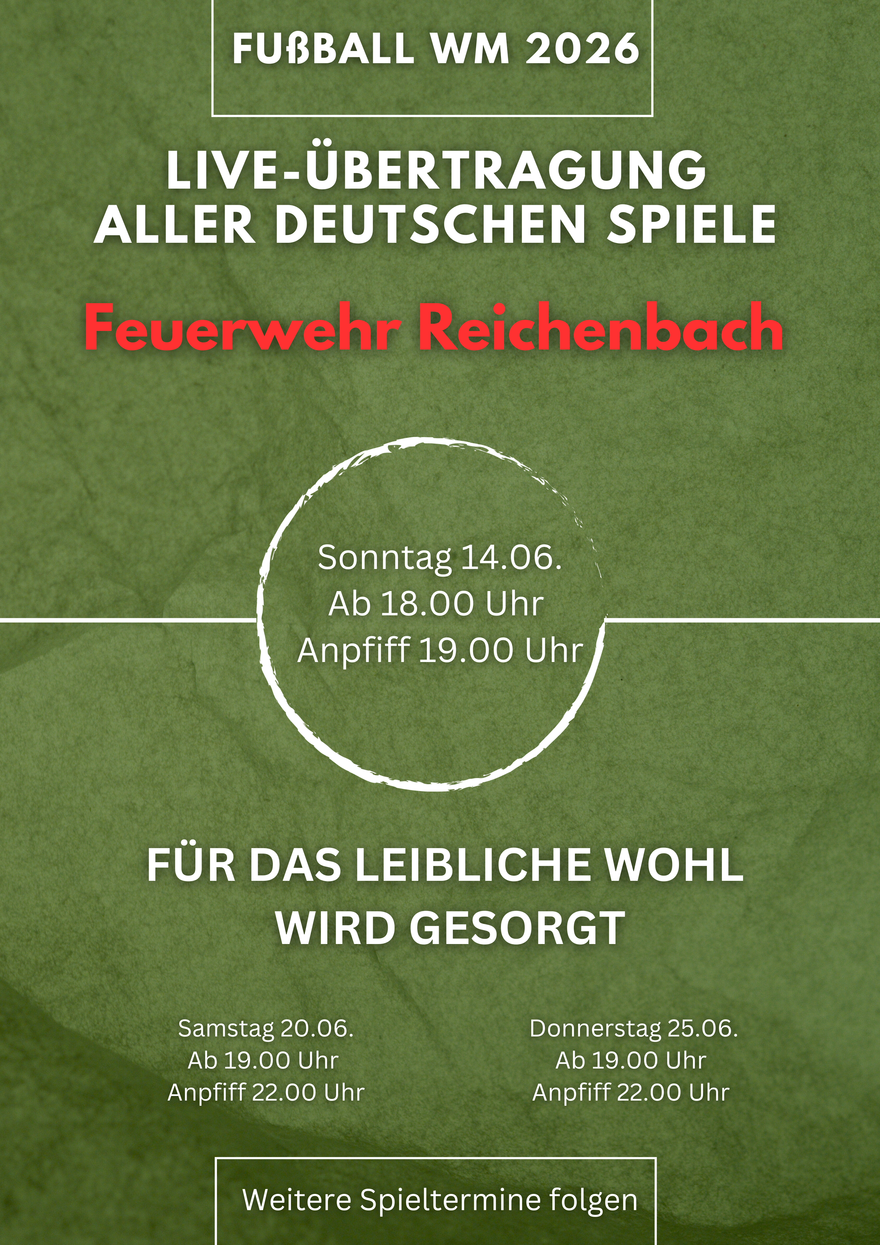 Fußball WM mit der FFR
