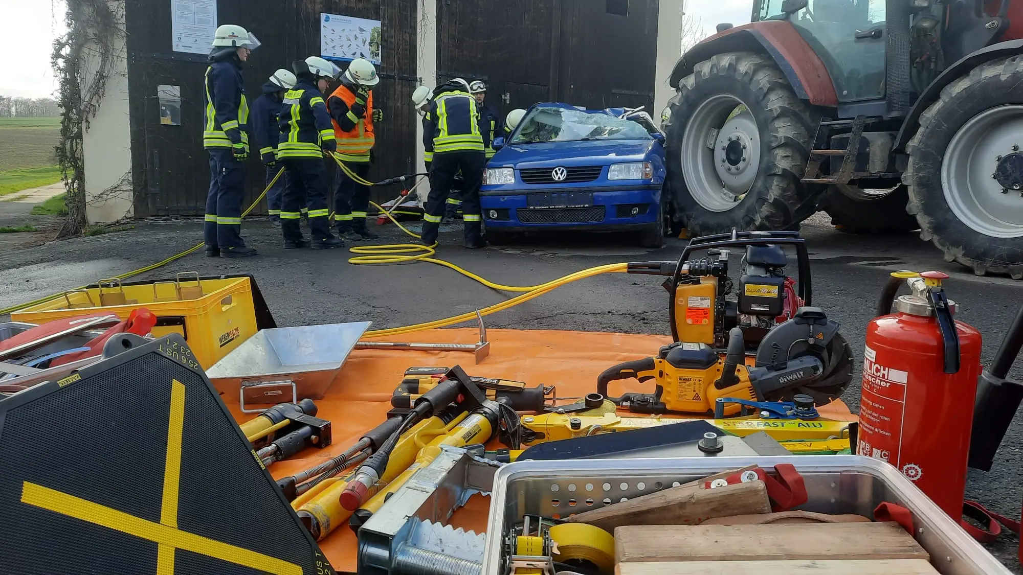 Feuerwehrübung