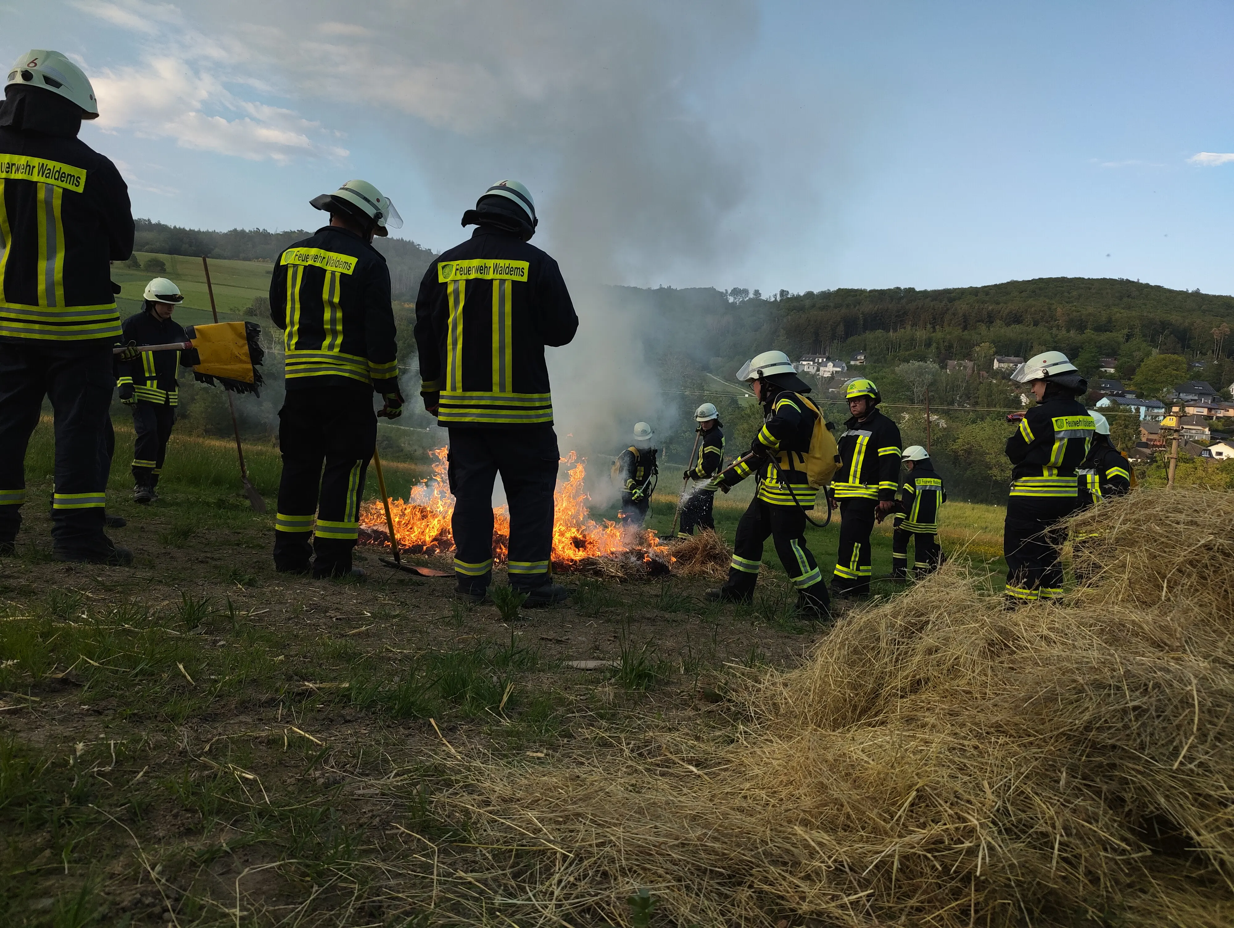 Einsatzkräfte im Einsatz